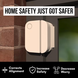 Ring Alarm Magnet Riser | 1 Pack with 3M Adhesive - Easy Mount to Any Doorway, Window, and Entryway | Ring Sensor/Magnet Not Included (1 inch)