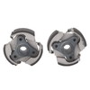 2 Pcs 3 Shoes Centrifugal Clutch Plate Improved Handling Metal