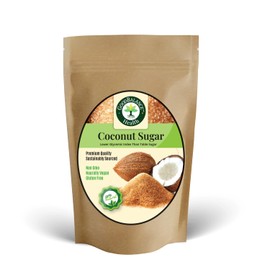 Good Balance Health Organic Coconut Sugar | Sugar Substitute | Natural Sweetener | Low Glycemic Index | Premium Quality with Non-GMO, Naturally Vegan and Gluten Free | Perfect for Coffee, Tea & Recipes 2lb resealable Bag