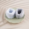 Facial Washing Headband & Wristband Set 2-pack Gray 8ea