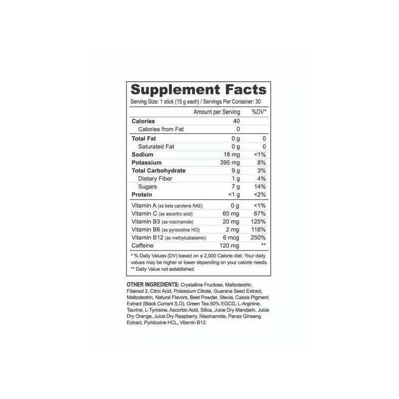 Youngevity A.C.T. Energy On-The-Go Box / 30 Stick Packets