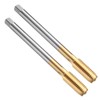 sourcing map 2pcs Straight Flute Thread Tap, M12 x 1.75