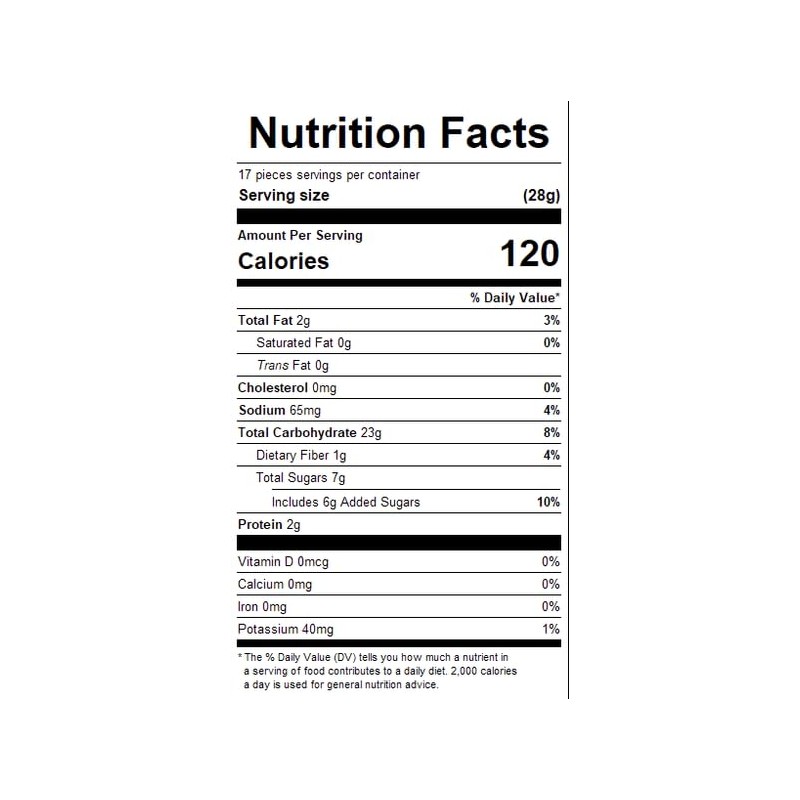 Honey Graham Sticks, Bulk Size (1 lb. Resealable Zip Lock