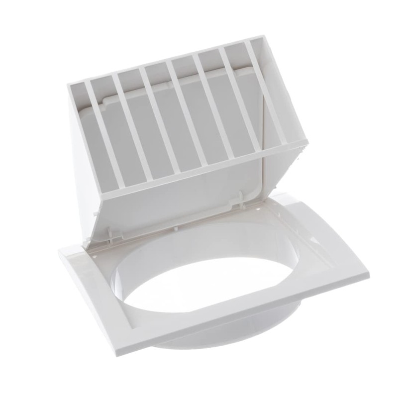 Ø 150mm / 6'' Cowled Duct Cover with Gravity Flap