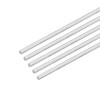 MECCANIXITY 304 Stainless Steel Round Rods, 4mm x 400mm Solid
