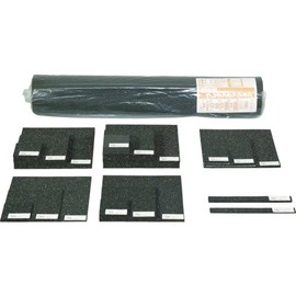 Hikari KTHU-1015 Memory Foam Urethane, Black, 3.9 x 3.9 x 0.2 inches (100 x 100 x 5 mm)