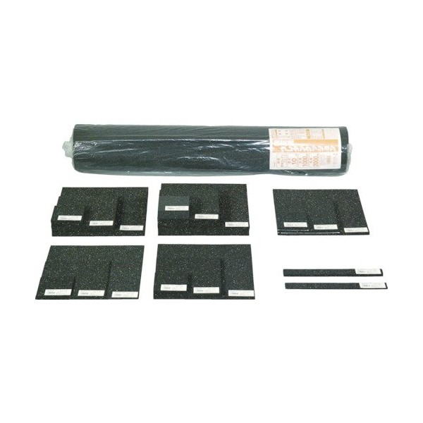 Hikari KTHU-1015 Memory Foam Urethane, Black, 3.9 x 3.9 x