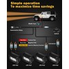 Auxbeam 6 Modes Amber White Series, 4 Packs LED Pod