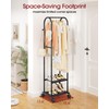Sakugi Heavy Duty Premium Clothes Rack with 2-Tier Mesh Shoe