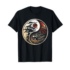 Balance and Harmony: Yin Yang Symbol, Nature Lover T-Shirt