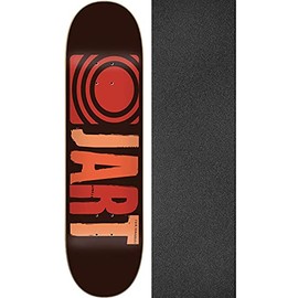 Jart Skateboards Classic Skateboard Deck - 7.87" x 31.6" with Black Magic Black Griptape - Bundle of 2 Items