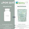 Wellthy Vinagre Manzana 120 Cápsulas 550mg Suplemento Alimenticio Orgánico Vegano