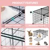 DIY Guinea Pig Cages with Door and Top, 25x25x12inch Small