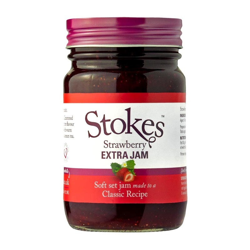 Stokes – Strawberry Extra Jam 340g - Pack of 2