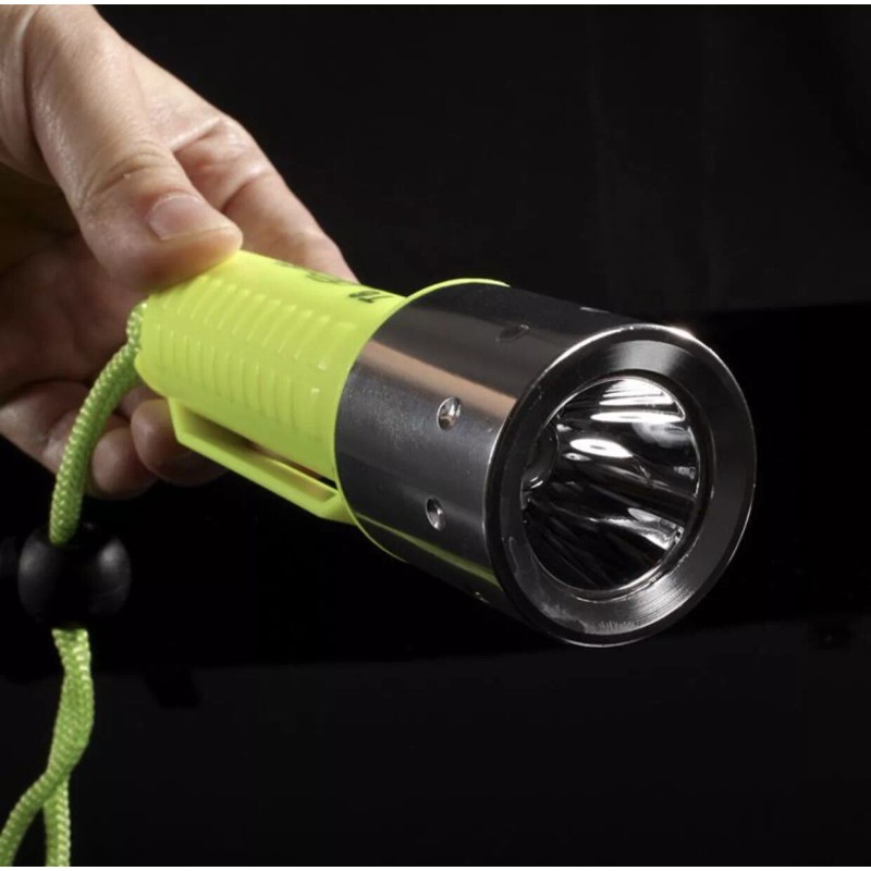 CREE Waterproof 1600LM CREE XM-L T6 LED Diving Flashlight Underwater