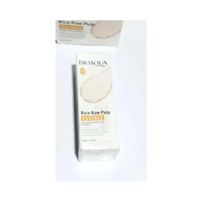 2 Pz Crema Facial Aclarante De Arroz, Hidratante Y Serum
