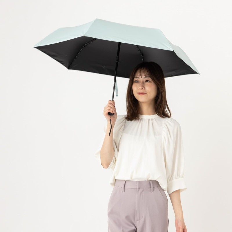 LIEBEN-0241 Folding Parasol Cool Plus Thermal Shielding Auto Open and