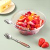 4 Pcs Sporks Set Stainless Steel Salad Spoons with Bakelite