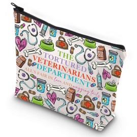 G2TUP Funny Veterinarians Makeup Bag Animal Doctors Gift The Veterinarians Zipper Pouch Bag Veterinarians Merchandise (Veterinarians MG)