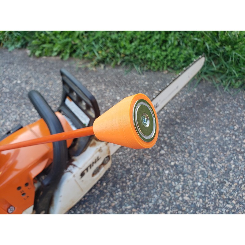 The Perfect Stick 16 inch magnetic firewood cutting tool to