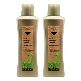 Salerm Biokera Natura Argan Shampoo 10.8oz / 300mL Pack of 2