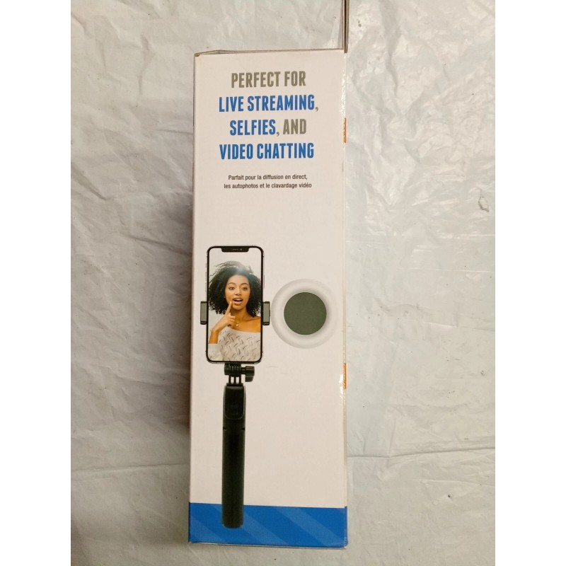 ReTrak EMERGE The Original Selfie Stick (BLACK & SILVER) 2-In-1