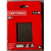 Craftsman 10 Pack CRAFTSMAN CMXZXGA9151 1/4 Sheet Sand Paper 80
