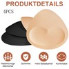 Cozevdnt Bra Inserts Pads, Removable, 2 Pairs of Bra Inserts,