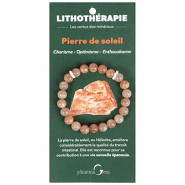 PharmaGem Lithotherapy Sunstone Bracelet 8mm