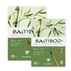Clairefontaine 975919C Bamboo Watercolour Block Glued on One Side 20