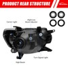 ADCARLIGHTS Compatible with 12 13 14 15 Toyota Tacoma Headlights