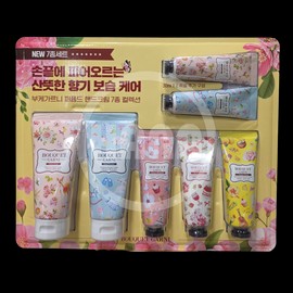 Bouquet Garni Hand Cream 100mlx2 + 50mlx3 + 30mlx2 / 7 types of collection, large capacity, highly moisturizing 410ml / 부케가르니 핸드크림 100mlx2 + 50mlx3 + 30mlx2 / 7종 컬렉션 대용량 고보습 410ml