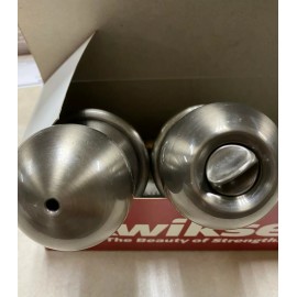 Kwikset 730CA RCAL Circa Privacy Knob in Antique Nickel