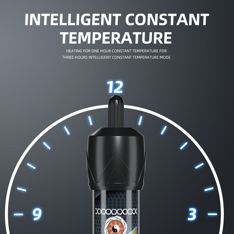 Aquarium Heater Adjustable IPX8 Waterproof Submersible Thermostat Heater with Suction