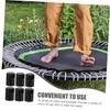 NOLITOY 6pcs Durable Trampoline Pole Caps Easy Installation Trampoline Replacement