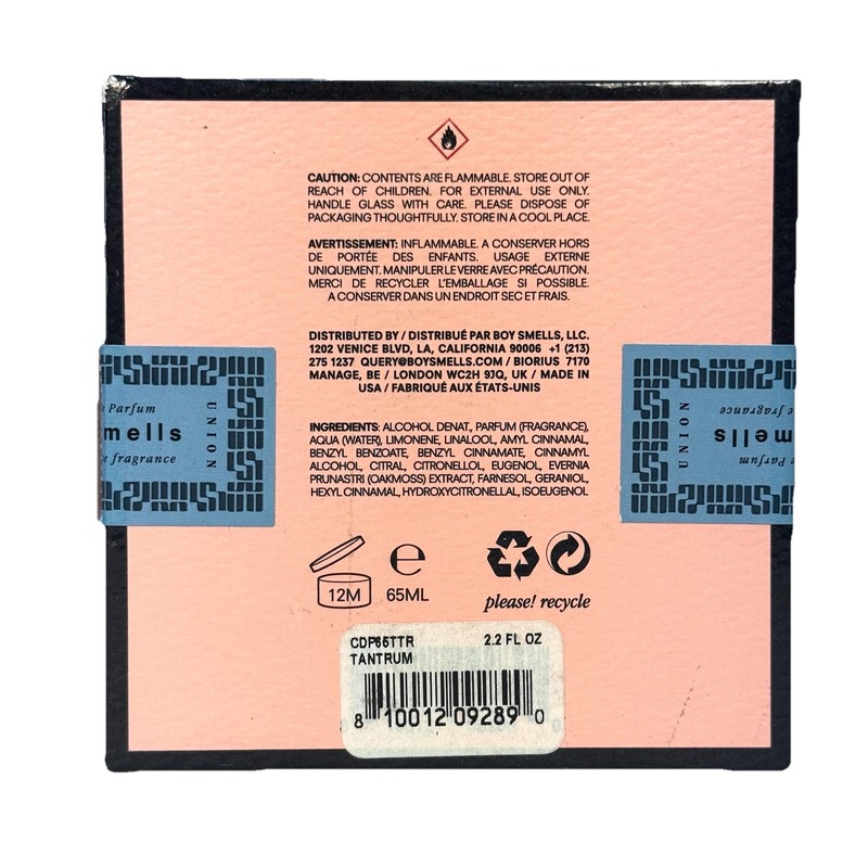 BOY SMELLS Tantrum Cologne de Parfum Spray 2.2fl oz 65ml