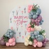 MASTRON Baby in Bloom Sign, 16”x24” Felt Letter Baby Shower