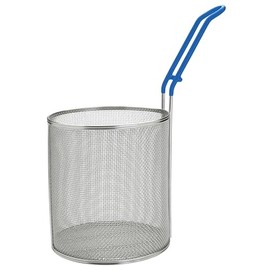 Winco MPN-67, Stainless Steel Small Pasta Boil Baskets, 6.5-Inch Diameter Cylindrical Pasta Strainer