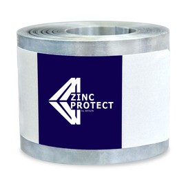 Zinc Protect - Roof Strip for Moss and Mildew Prevention, 2.5" Wide and 50' Long Zinc Strip