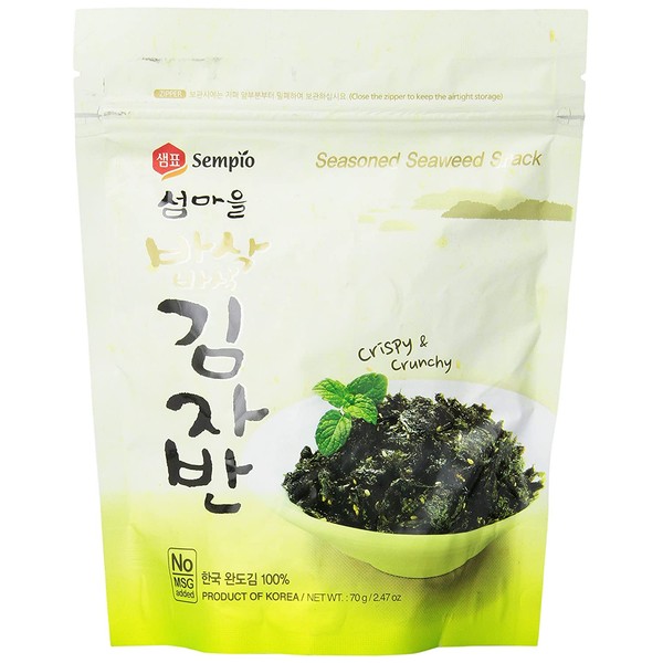 Sempio Seasoned Seaweed Snack, 2.47 Ounce