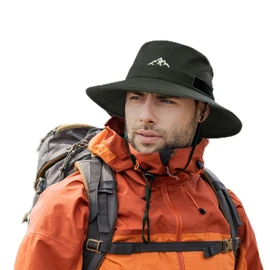 Comhats Waterproof Bucket Hat, Outdoor Hat for Hiking, Golf, Safari, Fishing, Hiking - Rain Hats - UPF 50+ Sun Hat Adjustable Foldable Windproof 54-66 cm, Green