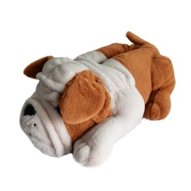 Friendly House Women's Fluffy Animal Slippers, Novelty Dog Slippers for Women and Men (Bulldog, Numeric_7)