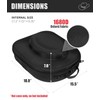 Livelab Hat Box for Travel - Crush Proof Cowboy Hat