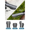 GORIX Bicycle Grip [Long/Short] Left & Right Interchangeable Handle Grip,