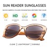 VITENZI - Gafas de sol de gran tamaño para leer