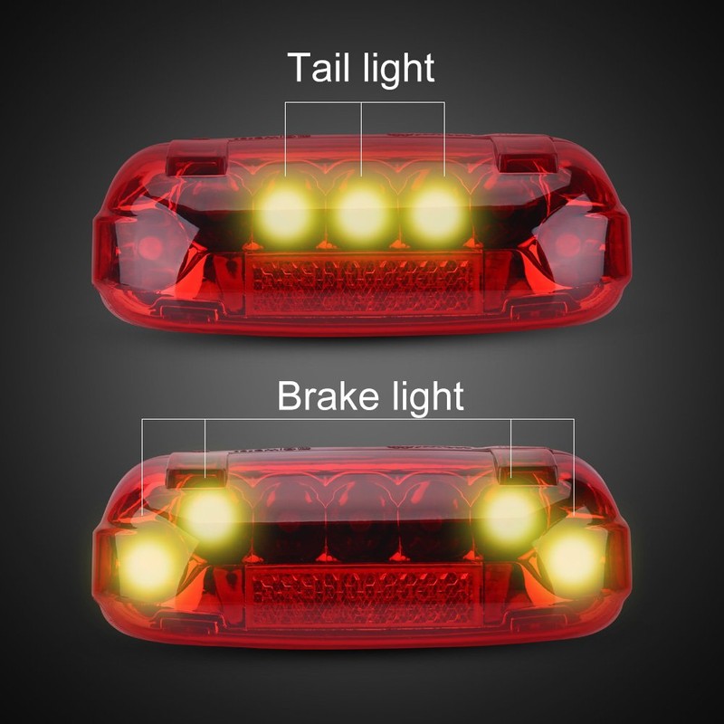 Demeras Warning Lamp Electric Brake Rear Tail LED Light 36V