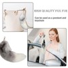 YREYBN Fox Tail 15.75inch Shaggy Fur Tail Fox Tail Animal