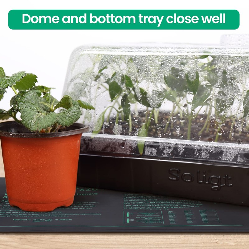 SOLIGT 2 Set 60-Cell Seed Starter Kit - Strong Seed