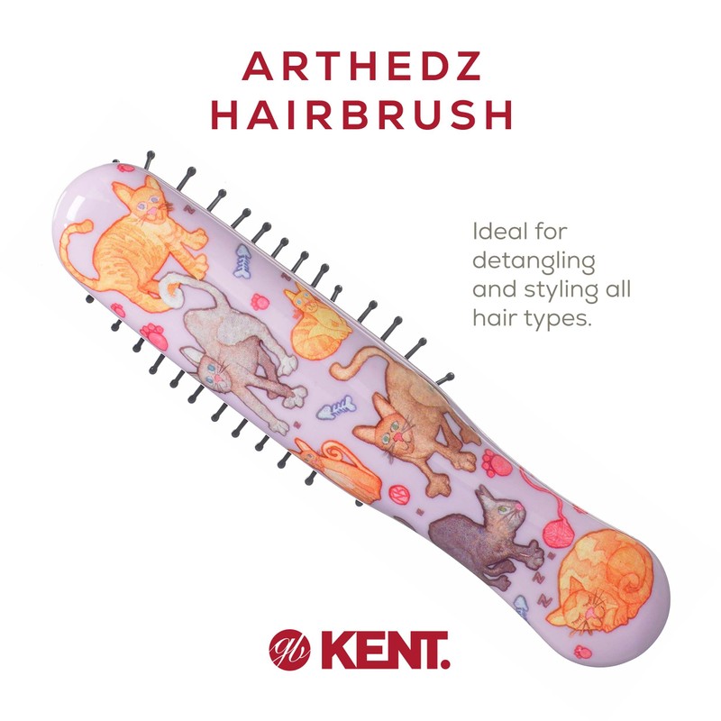 Kent ARTH1 Baby Hair Brush, Hair Brush for Kids, Small