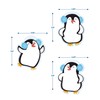 Eureka Penguins Paper Cut-Out Classroom Decorations for Teachers, 36 Pieces